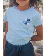 Fille - T-shirt Bleu - Ecole Rosalie Javouhey