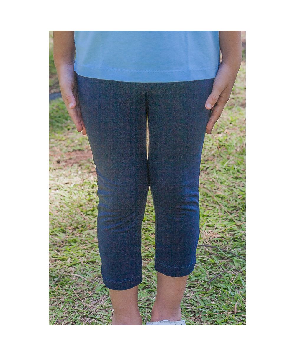 Fille Legging Bleu Marine Ste Madeleine